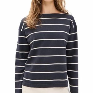 Faherty Women's Sport Jersey Boatneck Top